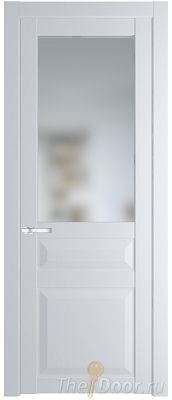 Дверь Profil Doors 1.5.3PD цвет Вайт (RAL 110 96 02) стекло Матовое
