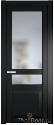 Дверь Profil Doors 1.5.4PD цвет Блэк стекло Матовое