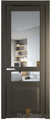 Дверь Profil Doors 1.5.4PD цвет Перламутр бронза стекло Прозрачное