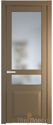 Дверь Profil Doors 1.5.4PD цвет Перламутр золото стекло Матовое