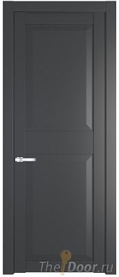 Дверь Profil Doors 1.6.1PD цвет Графит (Pantone 425С)
