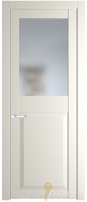 Дверь Profil Doors 1.6.2PD цвет Перламутр белый стекло Матовое