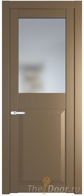 Дверь Profil Doors 1.6.2PD цвет Перламутр золото стекло Матовое