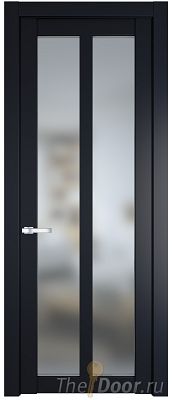 Дверь Profil Doors 1.7.2PD цвет Нэви Блу (RAL 7016) стекло Матовое