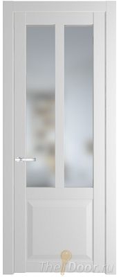 Дверь Profil Doors 1.8.2PD цвет Крем Вайт (RAL 120-02) стекло Матовое
