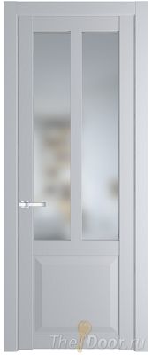 Дверь Profil Doors 1.8.2PD цвет Лайт Грей (RAL 870-01) стекло Матовое