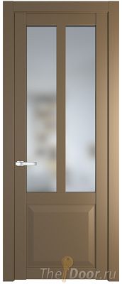 Дверь Profil Doors 1.8.2PD цвет Перламутр золото стекло Матовое