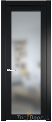 Дверь Profil Doors 2.1.2PD цвет Блэк стекло Матовое