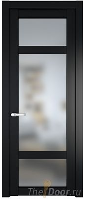 Дверь Profil Doors 2.3.2PD цвет Блэк стекло Матовое