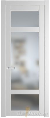 Дверь Profil Doors 2.3.2PD цвет Крем Вайт (RAL 120-02) стекло Матовое