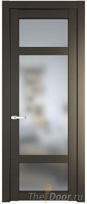 Дверь Profil Doors 2.3.2PD цвет Перламутр бронза стекло Матовое