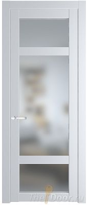 Дверь Profil Doors 2.3.2PD цвет Вайт (RAL 110 96 02) стекло Матовое