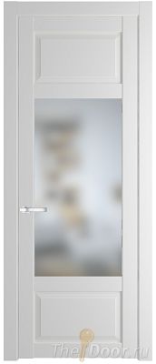 Дверь Profil Doors 2.3.3PD цвет Крем Вайт (RAL 120-02) стекло Матовое