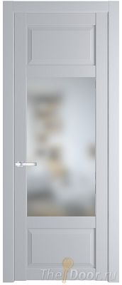 Дверь Profil Doors 2.3.3PD цвет Лайт Грей (RAL 870-01) стекло Матовое