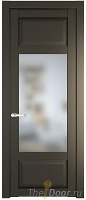 Дверь Profil Doors 2.3.3PD цвет Перламутр бронза стекло Матовое