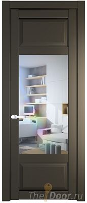 Дверь Profil Doors 2.3.3PD цвет Перламутр бронза стекло Прозрачное