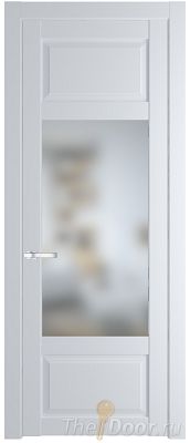 Дверь Profil Doors 2.3.3PD цвет Вайт (RAL 110 96 02) стекло Матовое