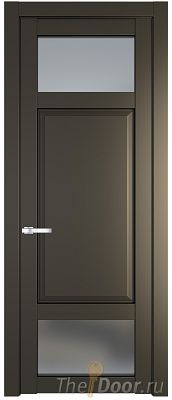 Дверь Profil Doors 2.3.4PD цвет Перламутр бронза стекло Матовое