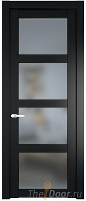 Дверь Profil Doors 2.4.2PD цвет Блэк стекло Матовое