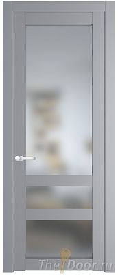Дверь Profil Doors 2.5.2PD цвет Смоки (RAL 870-02) стекло Матовое