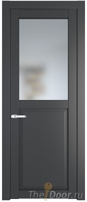 Дверь Profil Doors 2.6.2PD цвет Графит (Pantone 425С) стекло Матовое