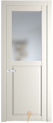 Дверь Profil Doors 2.6.2PD цвет Перламутр белый стекло Матовое