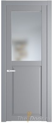 Дверь Profil Doors 2.6.2PD цвет Смоки (RAL 870-02) стекло Матовое