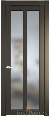 Дверь Profil Doors 2.7.2PD цвет Перламутр бронза стекло Матовое
