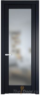 Дверь Profil Doors 3.1.2PD цвет Нэви Блу (RAL 7016) стекло Матовое