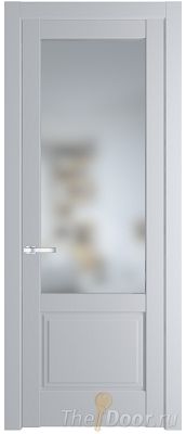 Дверь Profil Doors 3.2.2PD цвет Лайт Грей (RAL 870-01) стекло Матовое