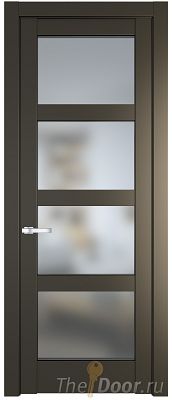 Дверь Profil Doors 3.4.2PD цвет Перламутр бронза стекло Матовое