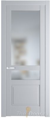 Дверь Profil Doors 3.5.4PD цвет Лайт Грей (RAL 870-01) стекло Матовое