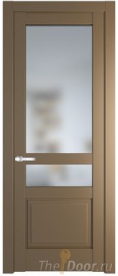 Дверь Profil Doors 3.5.4PD цвет Перламутр золото стекло Матовое