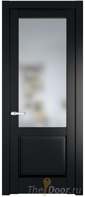 Дверь Profil Doors 4.2.2PD цвет Блэк стекло Матовое