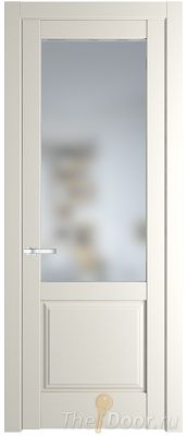 Дверь Profil Doors 4.2.2PD цвет Перламутр белый стекло Матовое