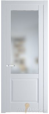 Дверь Profil Doors 4.2.2PD цвет Вайт (RAL 110 96 02) стекло Матовое