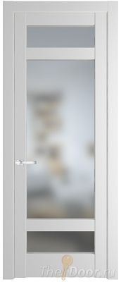 Дверь Profil Doors 4.3.2PD цвет Крем Вайт (RAL 120-02) стекло Матовое