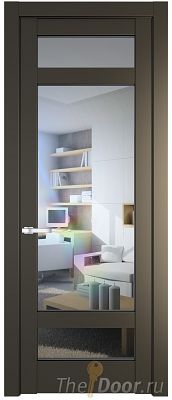 Дверь Profil Doors 4.3.2PD цвет Перламутр бронза стекло Прозрачное