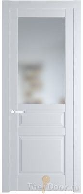 Дверь Profil Doors 4.5.3PD цвет Вайт (RAL 110 96 02) стекло Матовое