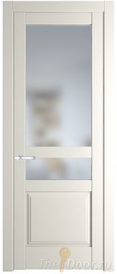 Дверь Profil Doors 4.5.4PD цвет Перламутр белый стекло Матовое