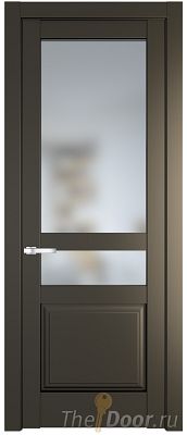 Дверь Profil Doors 4.5.4PD цвет Перламутр бронза стекло Матовое