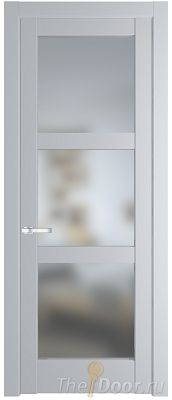Дверь Profil Doors 4.6.2PD цвет Лайт Грей (RAL 870-01) стекло Матовое