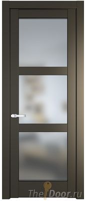 Дверь Profil Doors 4.6.2PD цвет Перламутр бронза стекло Матовое