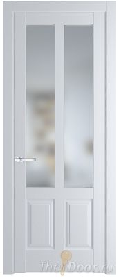Дверь Profil Doors 4.8.2PD цвет Вайт (RAL 110 96 02) стекло Матовое