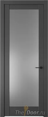 Дверь Profil Doors 11.1.2PD.O цвет Графит стекло Матовое