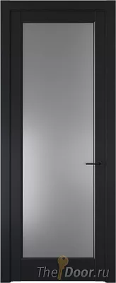 Дверь Profil Doors 8.1.2PD.O цвет Блэк стекло Матовое