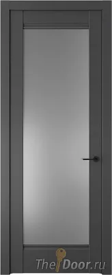 Дверь Profil Doors 9.1.2PD.O цвет Графит стекло Матовое