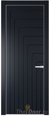 Дверь Profil Doors 10PE цвет Нэви Блу (RAL 7016) кромка Серебро Дверь Profil Doors 10PE цвет Нэви Блу (RAL 7016) кромка Серебро
