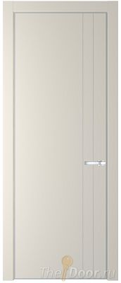 Дверь Profil Doors 12PE цвет Кремовая Магнолия (RAL 120-04) кромка Серебро Дверь Profil Doors 12PE цвет Кремовая Магнолия (RAL 120-04) кромка Серебро