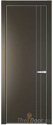Дверь Profil Doors 12PE цвет Перламутр бронза кромка Серебро Дверь Profil Doors 12PE цвет Перламутр бронза кромка Серебро